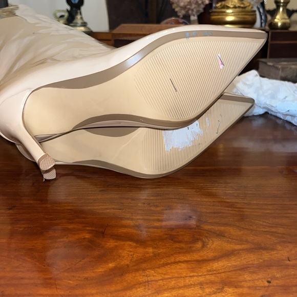 Steve Madden Sarina Patent Pointed Toe Stiletto Boots - Picture 11 of 16